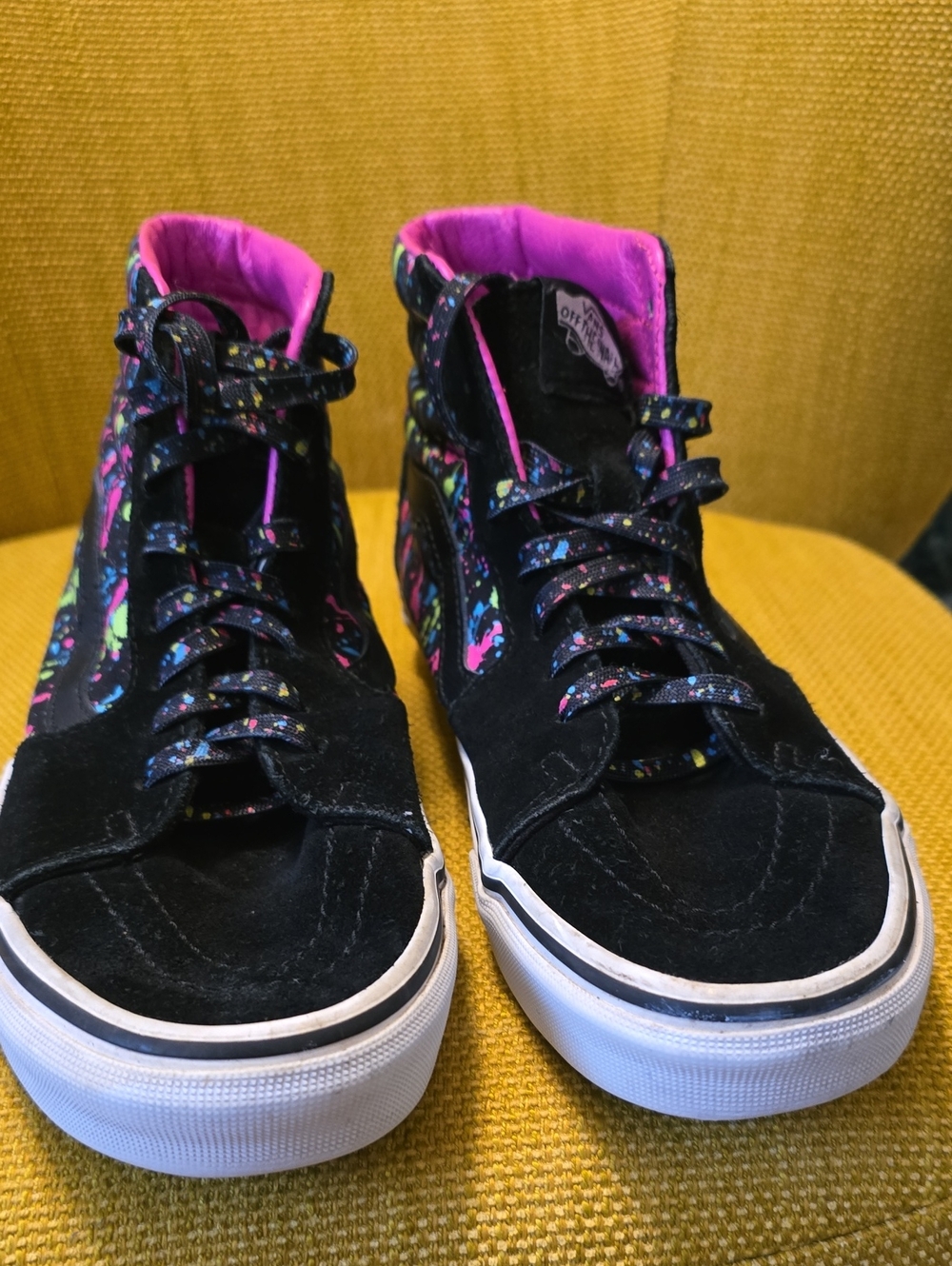 Vans Sk8-Hi Paint Splatter - Picture 2 of 8